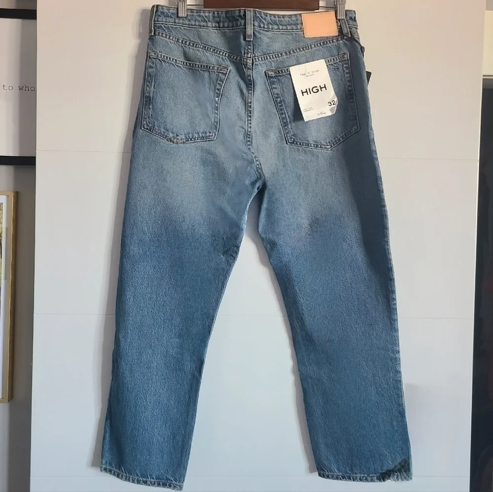 rag & bone Nina High Rise Ankle Cigarette Jeans, Size 32, NWT